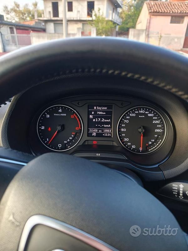 Brugt Audi A3 150 HK (110 kW) 2015 Grå Sedan