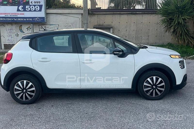 Usata Citroën C3 101 CV (74 kW) 2021 Bianco Utilitaria