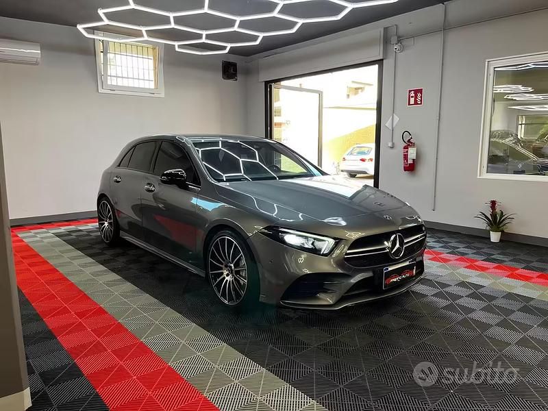 Usata Mercedes A35 AMG AMG 306 CV (225 kW) 2019 Grigio Berlina