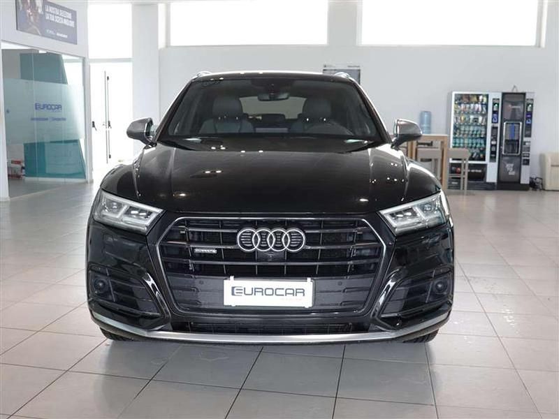 Usata Audi Q5 S-line plus 204 CV (150 kW) 2020 Nero / black SUV