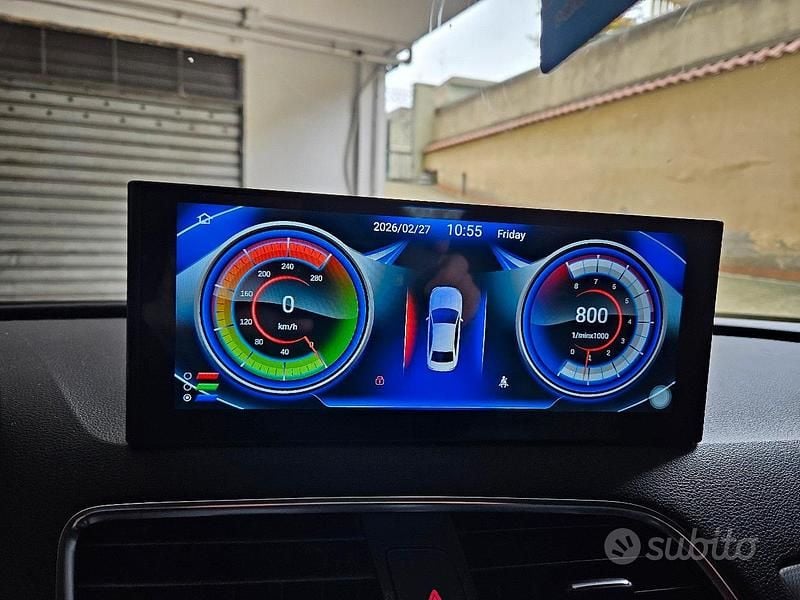 Usata Audi Q3 S-Line 140 CV (102 kW) 2012 Grigio SUV