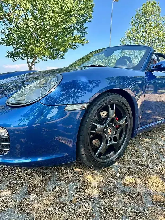 Usata Porsche Boxster S 245 CV (180 kW) 2025 Bluazzurro Cabrio