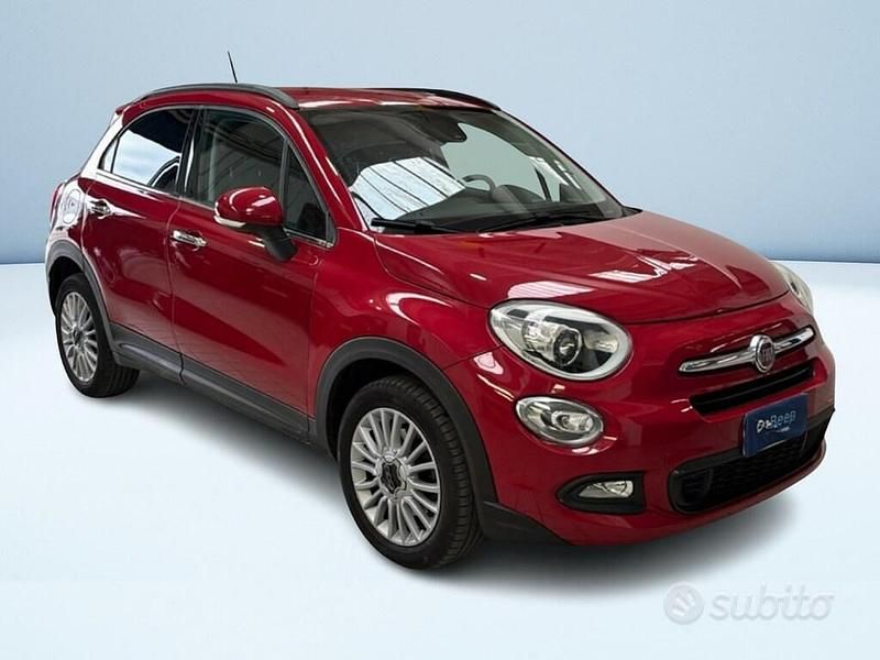 Usata Fiat 500X Lounge 120 CV (88 kW) 2017 Rosso SUV
