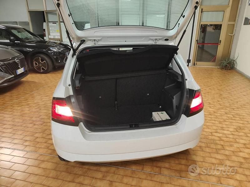 Usata Skoda Fabia 75 CV (55 kW) 2017 Bianco Furgone