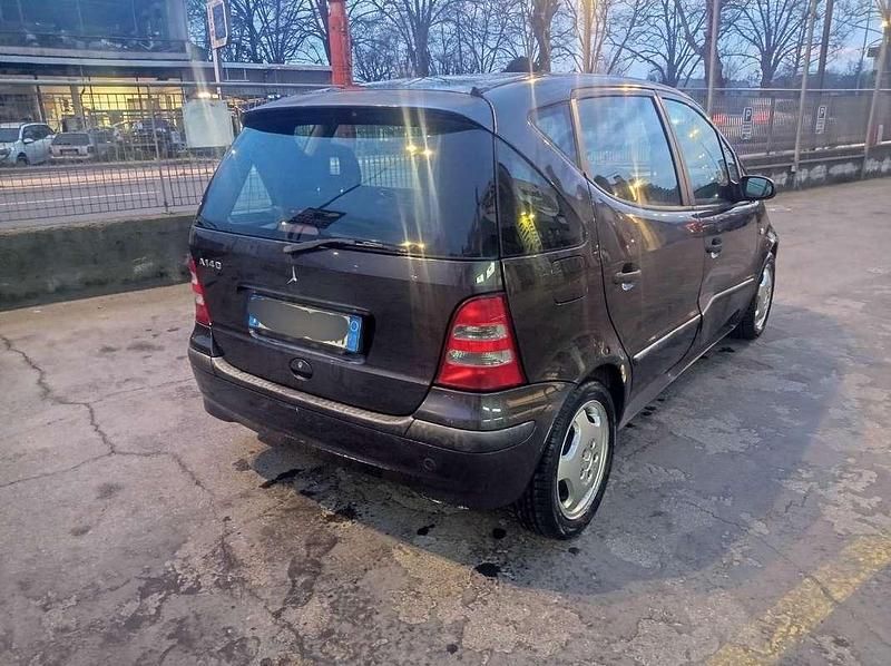 Usata Mercedes A140 Classic 82 CV (60 kW) 2002 Nero Monovolume