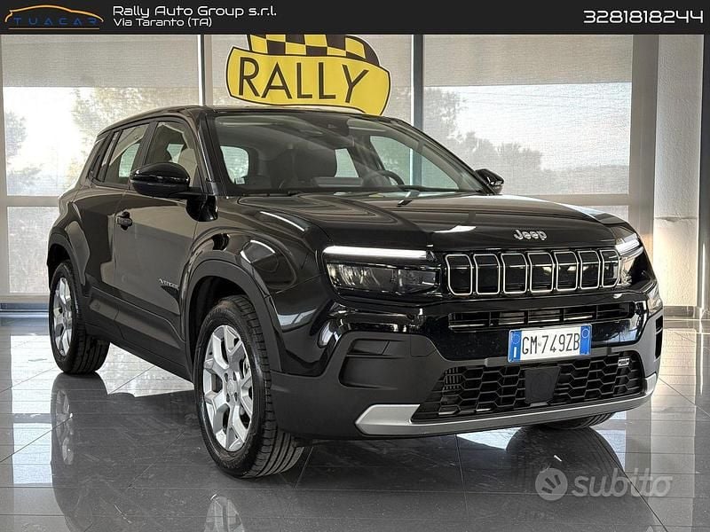 Usata Jeep Avenger Longitude 101 CV (74 kW) 2023 Nero SUV
