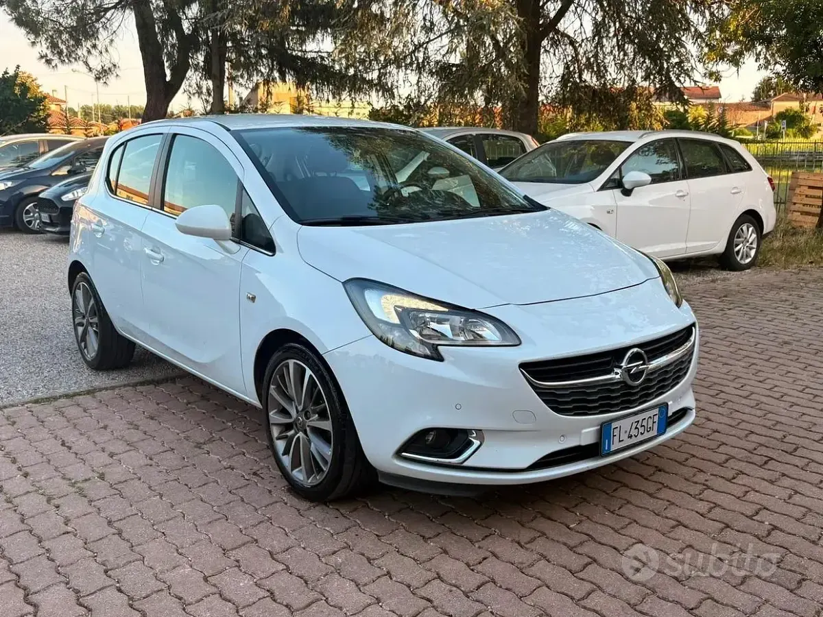 Usata Opel Corsa Innovation 90 CV (66 kW) 2017 Bianco Utilitaria