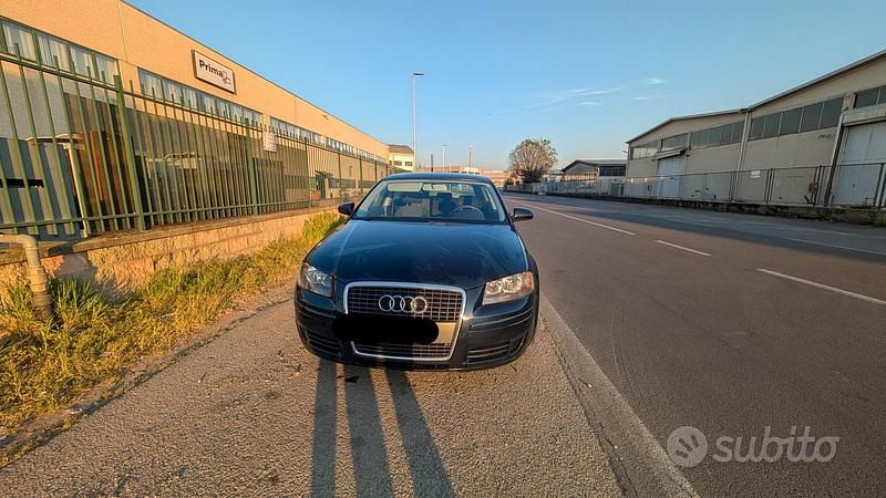 Usata Audi A3 105 CV (77 kW) 2007 Nero Utilitaria