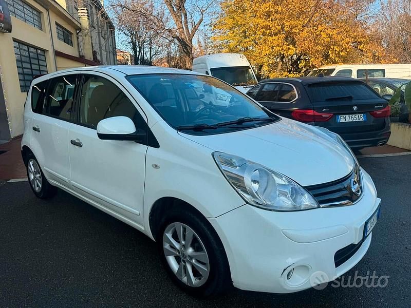 Usata Nissan Note 90 CV (66 kW) 2011 Bianco Monovolume