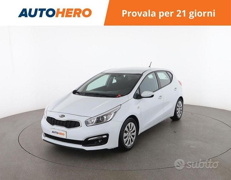 Usata Kia Ceed Active 135 CV (99 kW) 2016 Bianco Utilitaria