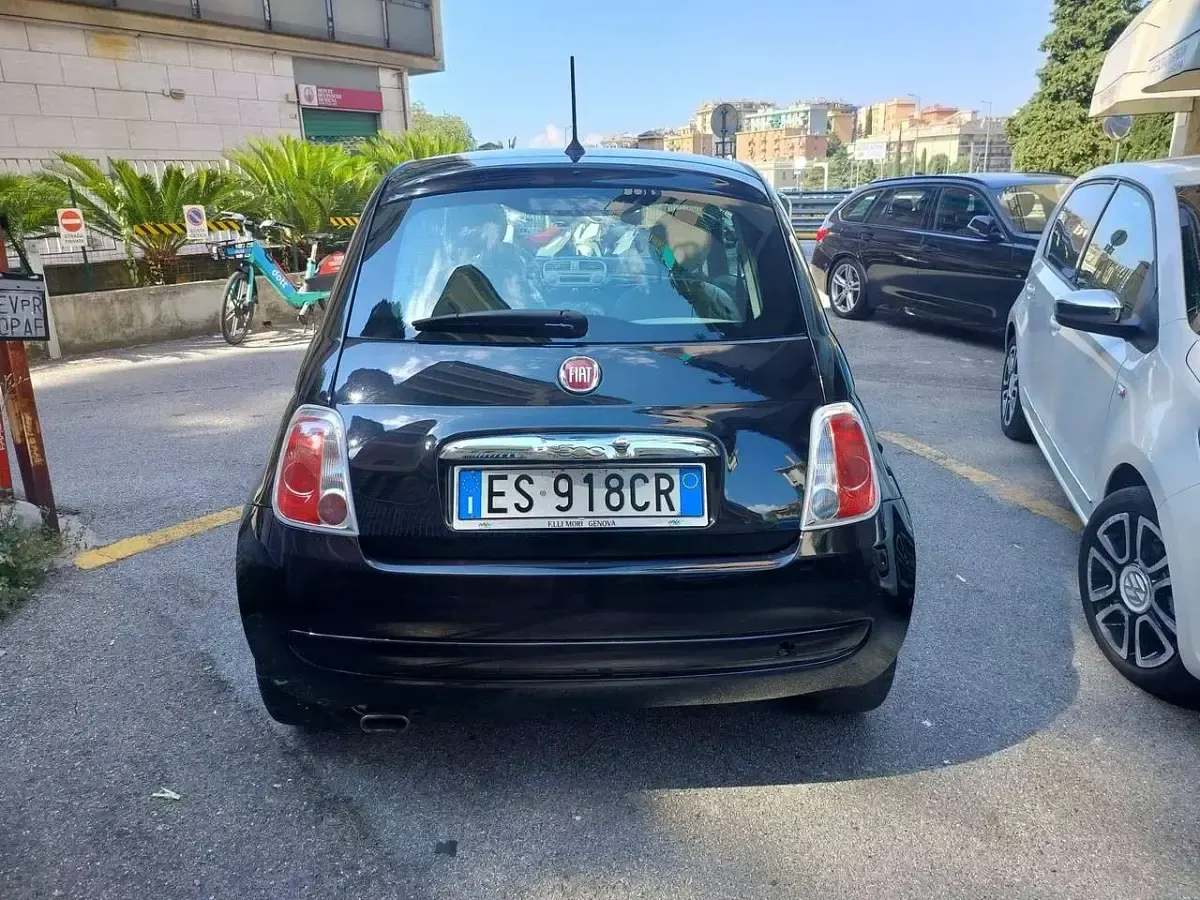 Usata Fiat 500 Pop 69 CV (50 kW) 2013 Nero Utilitaria