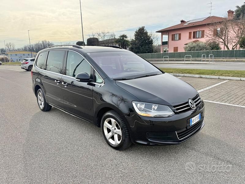 Usata VW Sharan 140 CV (102 kW) 2014 Nero Monovolume