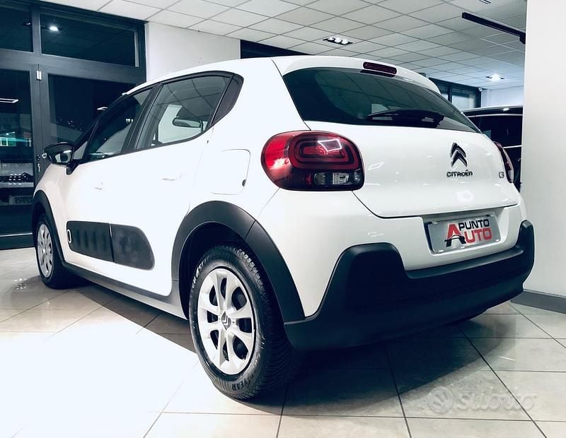 Usata Citroën C3 PureTech 81 CV (59 kW) 2019 Bianco Utilitaria