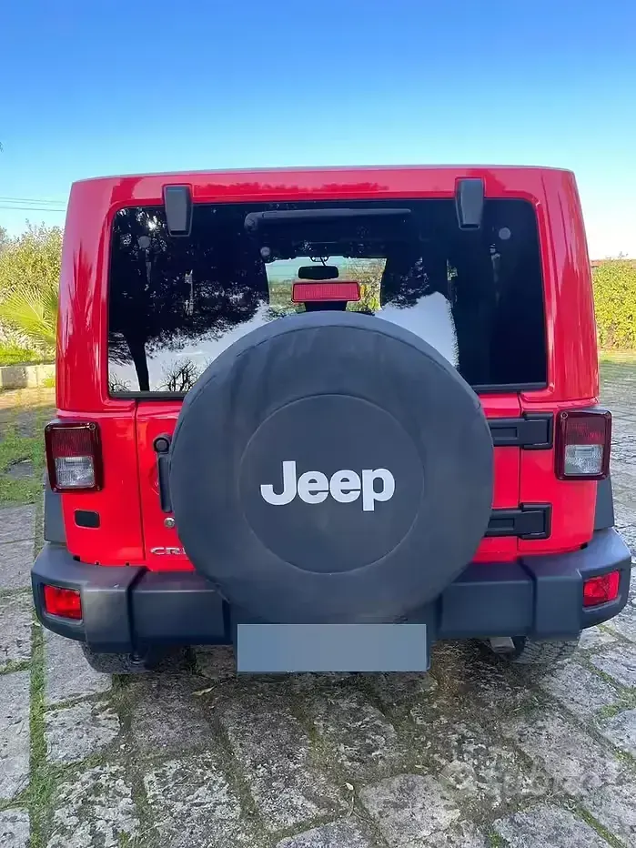 Usata Jeep Wrangler 200 CV (147 kW) 2013 Rosso SUV