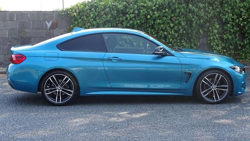 Usata BMW 420 M Sport 190 CV (139 kW) 2018 Blu/azzurro Coupé