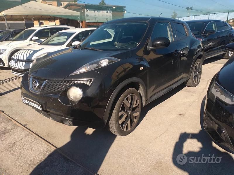 Usata Nissan Juke Tekna 110 CV (80 kW) 2013 Nero SUV
