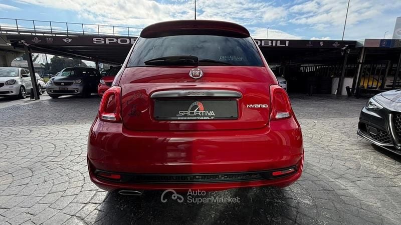 Usata Fiat 500 Sport 70 CV (51 kW) 2021 Rosso Utilitaria