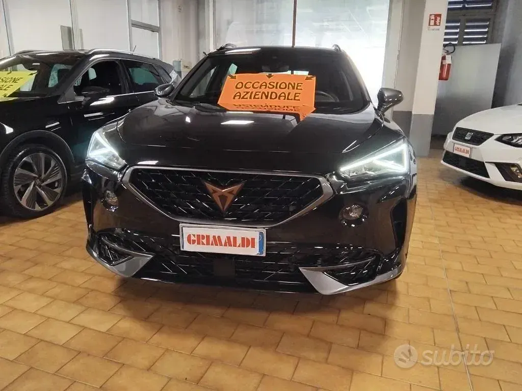 Usata Cupra Formentor 150 CV (110 kW) 2021 Nero midnight met. / metallizzato SUV