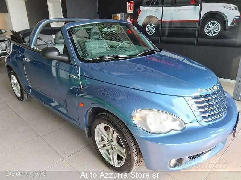 Usata Chrysler PT Cruiser 223 CV (164 kW) 2009 Blu/azzurro Cabrio