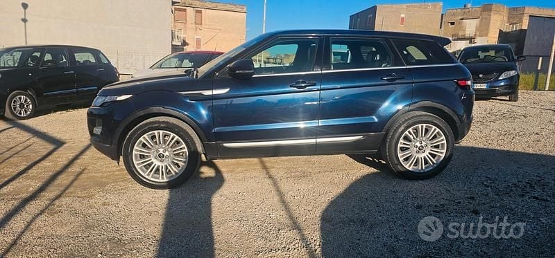 Usata Land Rover Range Rover evoque Prestige 190 CV (139 kW) 2012 Blu SUV