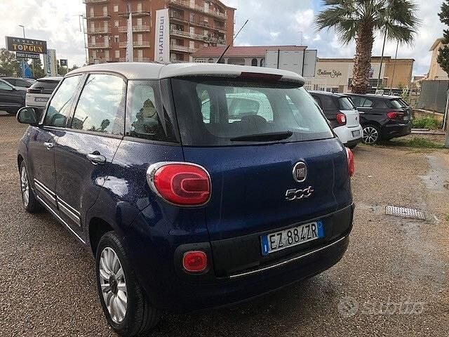 Usata Fiat 500L Living 120 CV (88 kW) 2015 Blu Monovolume