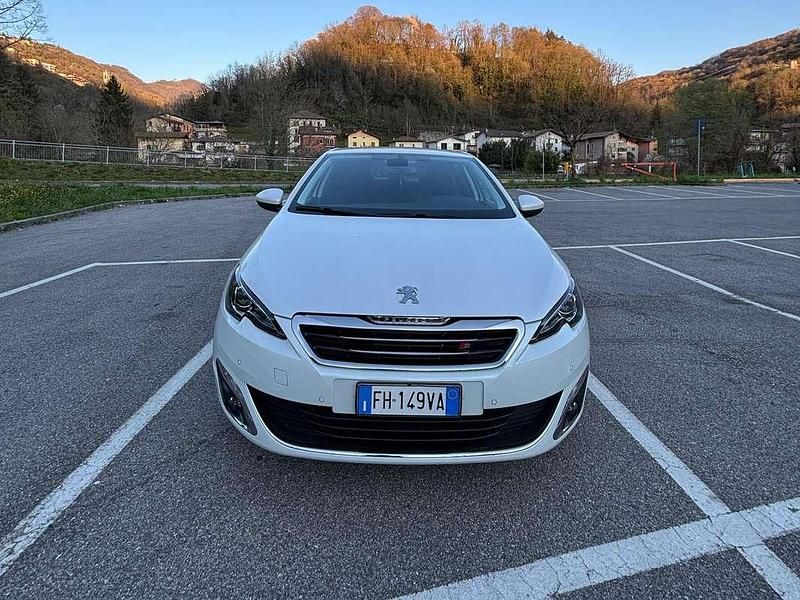 Usata Peugeot 308 Allure 120 CV (88 kW) 2017 Bianco Berlina