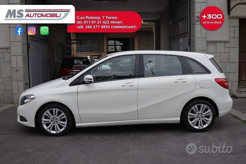 Gebraucht Mercedes B180 Executive 109 PS (80 kW) 2014 Weiß Van / Kleinbus