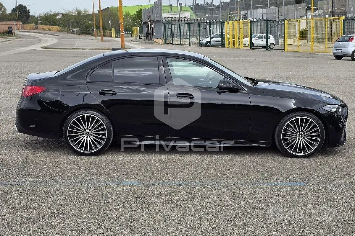 Usata Mercedes C220 Premium 200 CV (147 kW) 2022 Nero Berlina