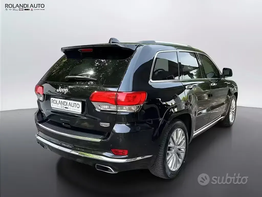 Usata Jeep Grand Cherokee Summit 250 CV (183 kW) 2018 Nero SUV