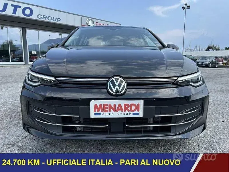 Usata VW Golf VIII Style 150 CV (110 kW) 2025 Nero Berlina