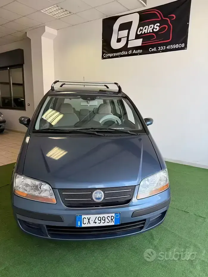 Usata Fiat Idea Dynamic 95 CV (69 kW) 2006 Bluazzurro Monovolume