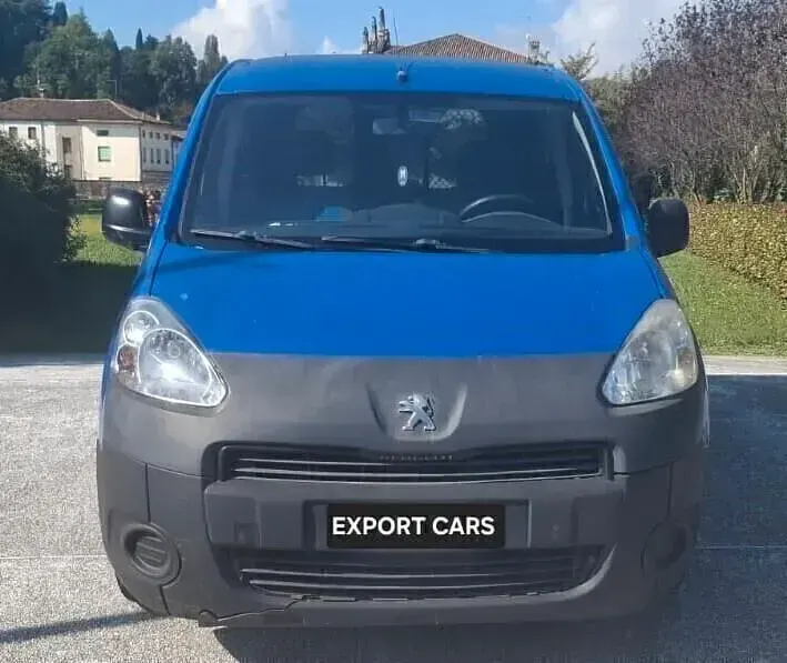 Usata Peugeot Partner 99 CV (72 kW) 2016 Blu Monovolume