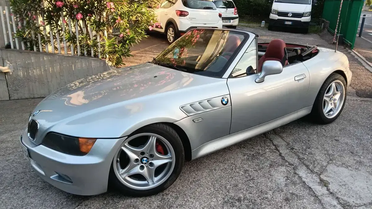 Usata BMW Z3 140 CV (102 kW) 1998 Argento Cabrio