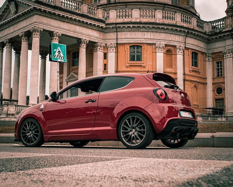 Usata Alfa Romeo MiTo Quadrifoglio Verde 170 CV (125 kW) 2011 Rosso Utilitaria