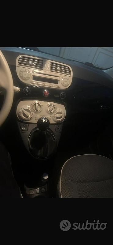 Usata Fiat 500 75 CV (55 kW) 2010 Blu Berlina