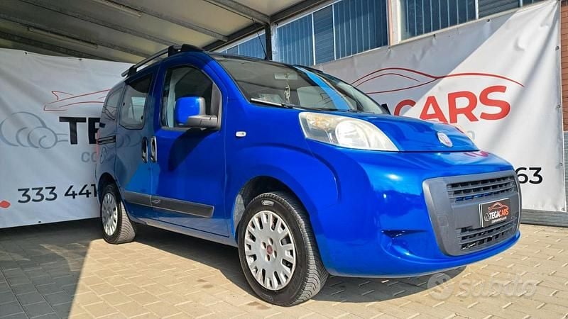 Usata Fiat Qubo Trekking 73 CV (53 kW) 2012 Blu Monovolume