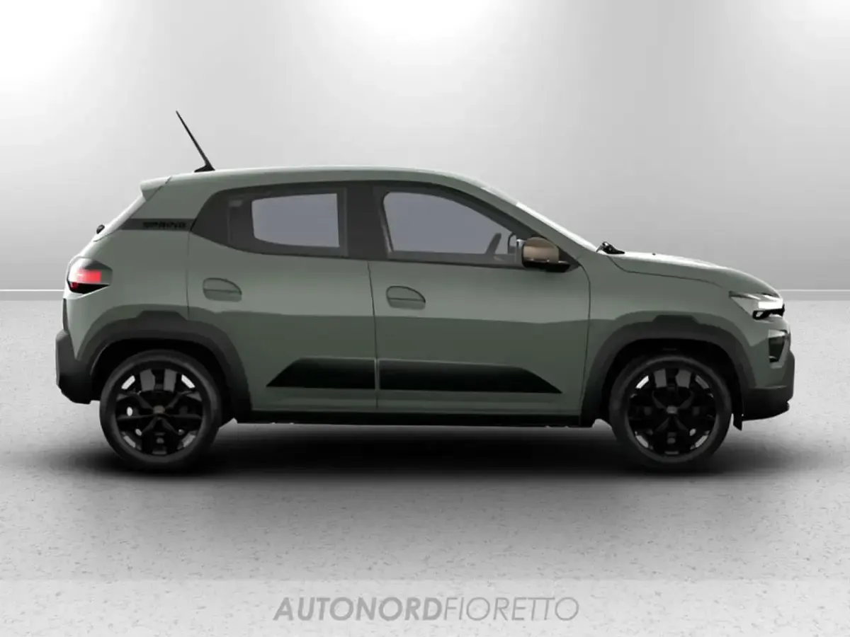Nuova Dacia Spring Extreme 19 kW (26 CV) 2026 Lichen kaki Utilitaria