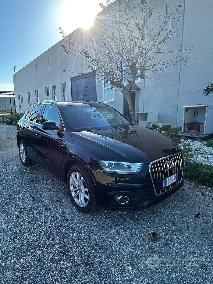 Usata Audi Q3 177 CV (130 kW) 2013 Nero SUV