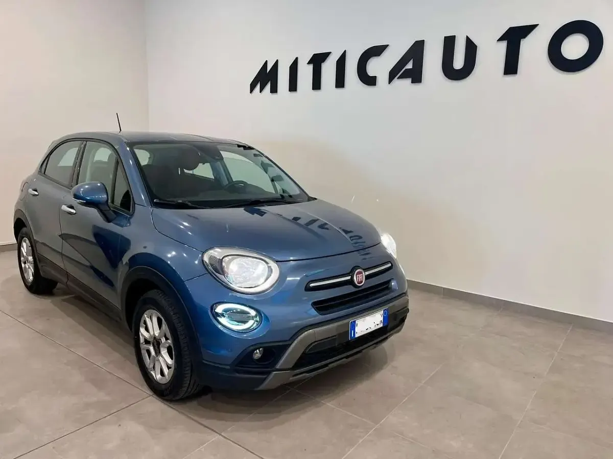 Usata Fiat 500X Cross 95 CV (69 kW) 2019 Blu/azzurro SUV