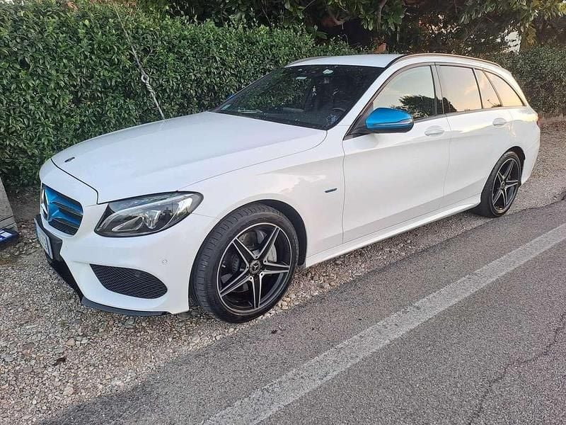 Usata Mercedes C350e AMG line 211 CV (155 kW) 2017 Station wagon