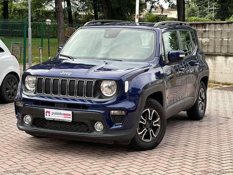 Usata Jeep Renegade Longitude 120 CV (88 kW) 2019 Blu/azzurro SUV