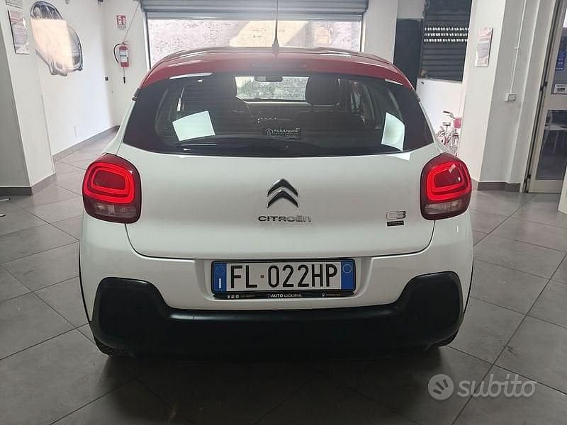 Usata Citroën C3 PureTech 82 CV (60 kW) 2017 Bianco Berlina