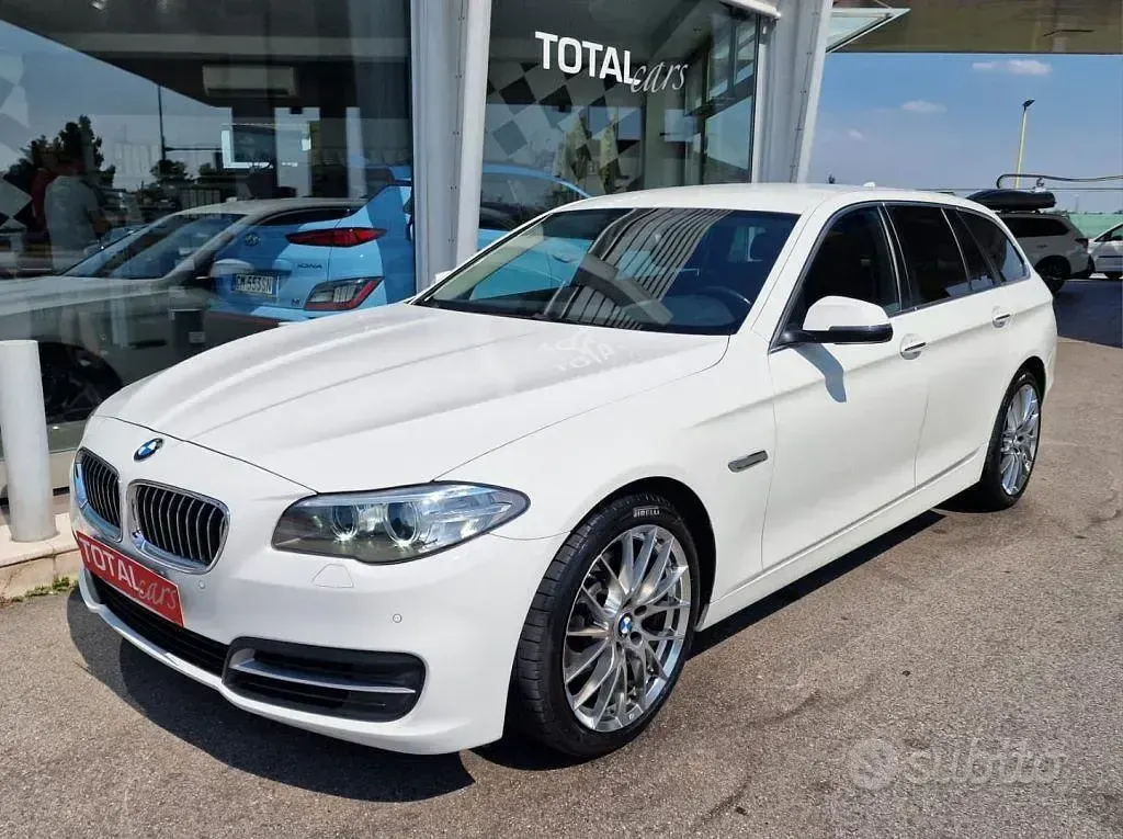 Usata BMW 520 190 CV (139 kW) 2016 Bianco pastello Station wagon
