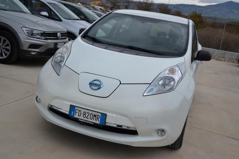 Usata Nissan Leaf Visia 80 kW (109 CV) 2016 Bianco Utilitaria