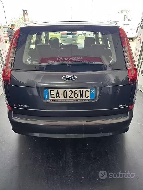 Käytetty Ford C-MAX Titanium 110 HP (80 kW) 2010 Harmaa Tila-auto