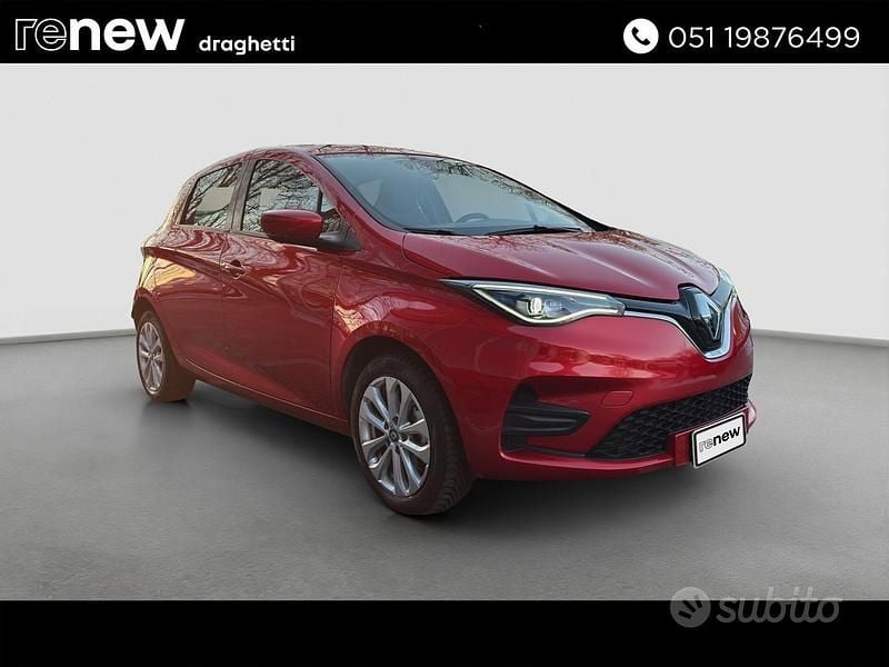 Usata Renault Zoe Zen 100 kW (136 CV) 2021 Rosso Utilitaria