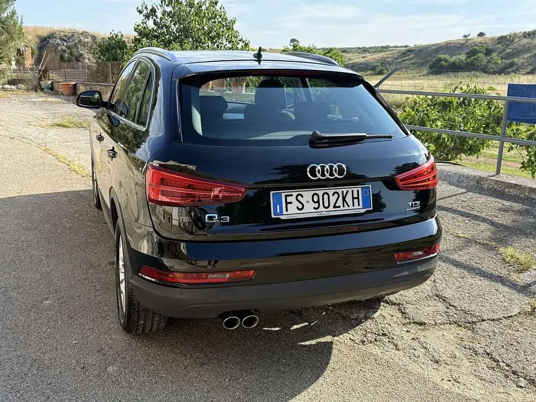 Usata Audi Q3 S-Line 150 CV (110 kW) 2018 Nero SUV
