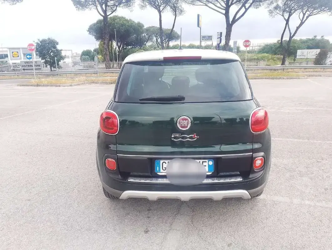 Usata Fiat 500L Trekking 120 CV (88 kW) 2015 Verde Monovolume