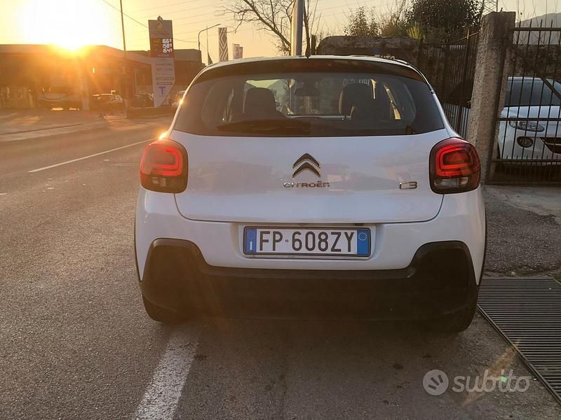 Usata Citroën C3 PureTech 82 CV (60 kW) 2018 Bianco Utilitaria