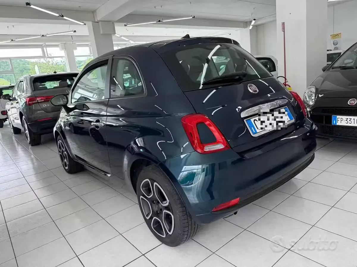 Usata Fiat 500 Club 69 CV (50 kW) 2023 Blu Utilitaria